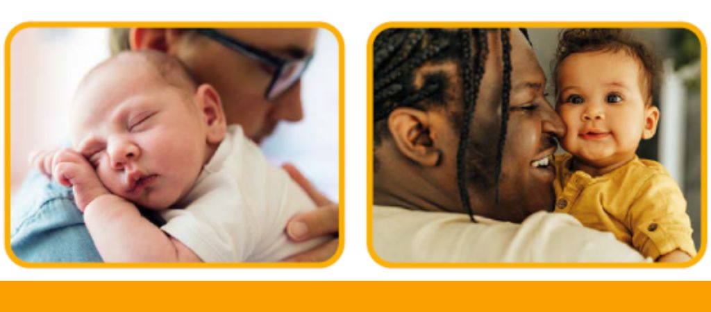 An information pack for new fathers and resources to support promotion